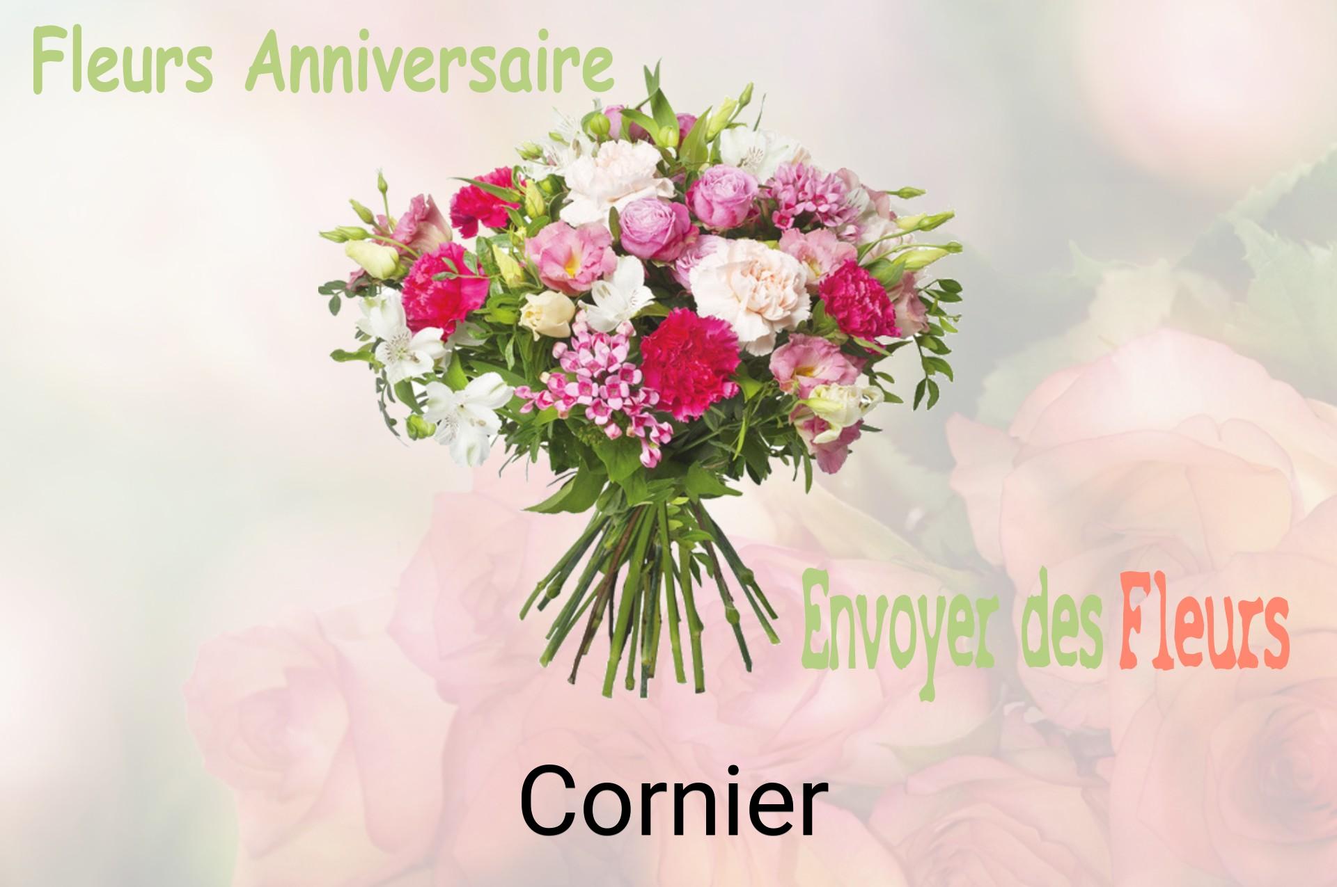 Bouquet de fleurs d’anniversaire livré à Cornier